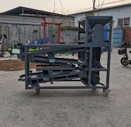 河南三門峽花椒清選篩、時產300Kg/h花椒振動篩、220V花椒篩分機